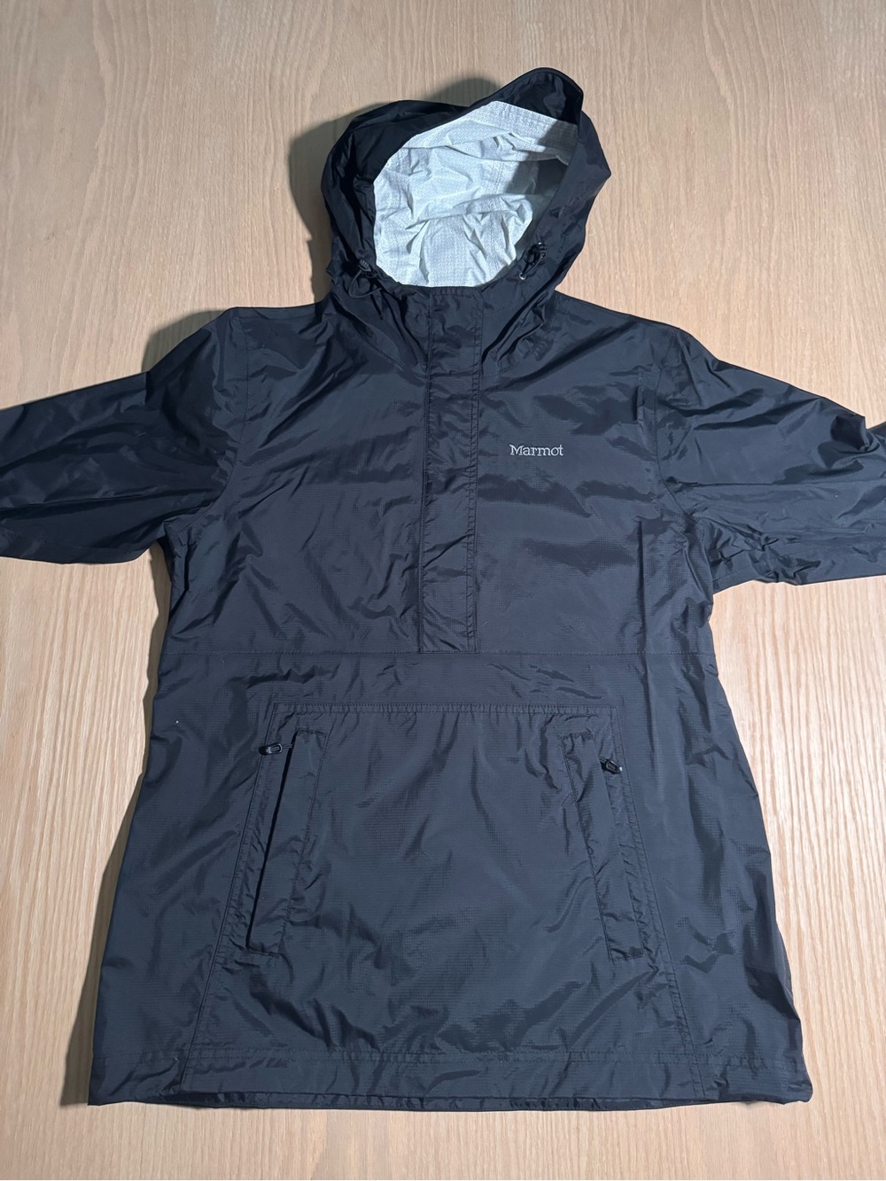 Marmot Women’s Black Hooded Rain Pullover